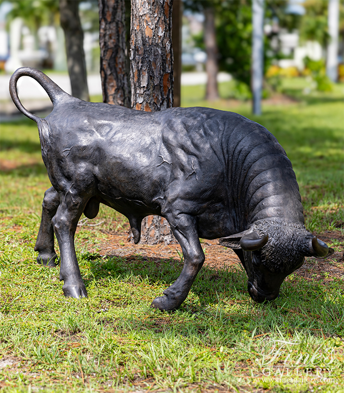 Search Result For Bronze Statues  - American Classic Bull - 81 Inch - BS-1407